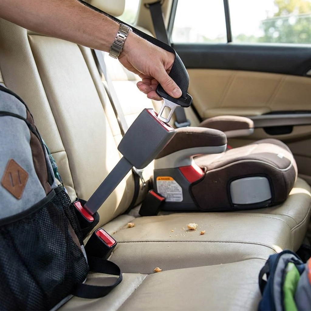 Raised Seat Belt Extender lifestyle