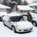 Magnetic Car Windshield Cover lifestyle