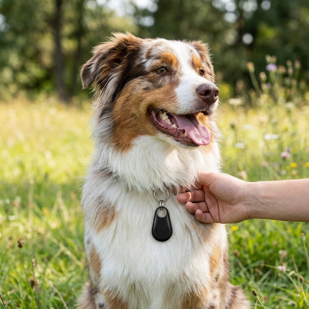 Pets Smart Waterproof GPS Tracker lifestyle