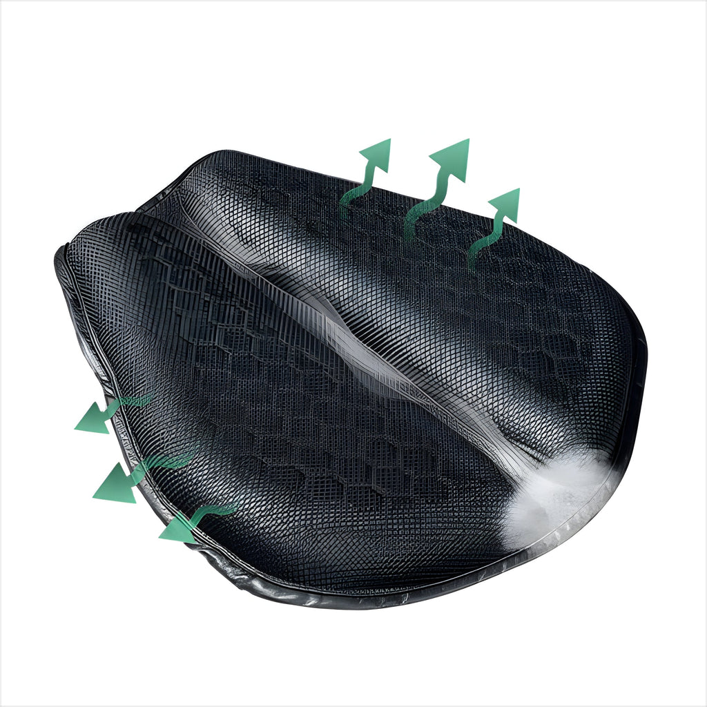 Motorcycle Gel Seat Pad for Long Distance Rides